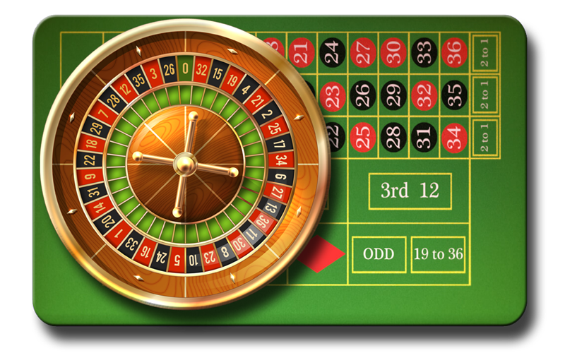 meja game roulette online